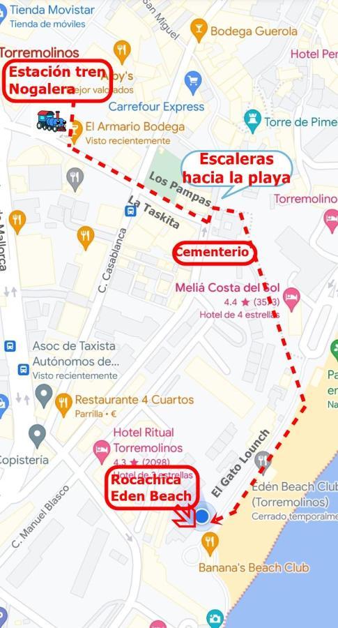 Rocachica Eden Beach Torremolinos Kültér fotó